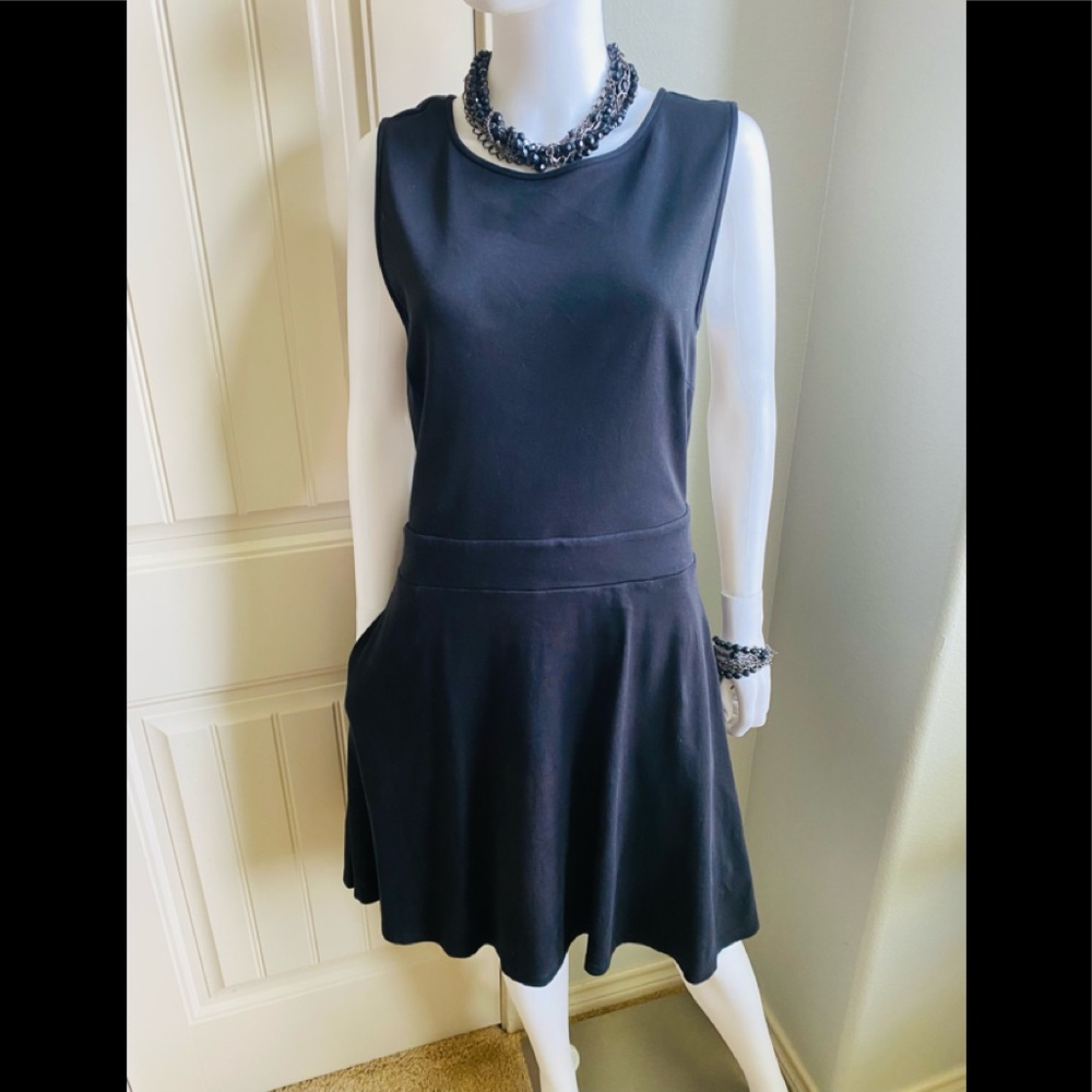 Black backless Dress